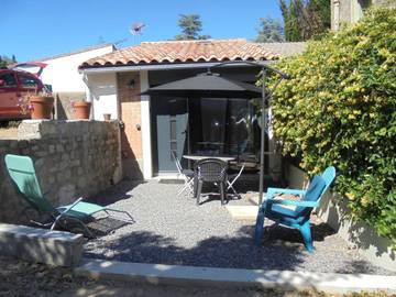 Gîte pour 3 personnes, avec jardin à Bédarieux
