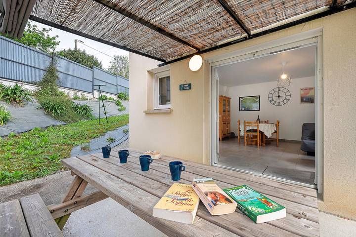 Maison de vacances pour 4 personnes, avec Jardin