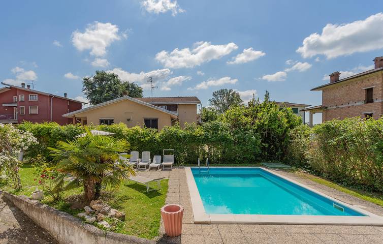 Ferienhaus für 8 Personen mit Garten in Calendasco, Piacenza Provinz