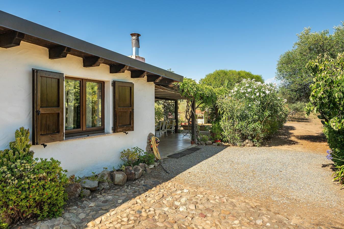 Pretty House: privater 60 m² Patio, Wlan & Klimaanlage – Entspannung zwischen Land & Meer in Villamassargia, Carbonia-Iglesias Provinz
