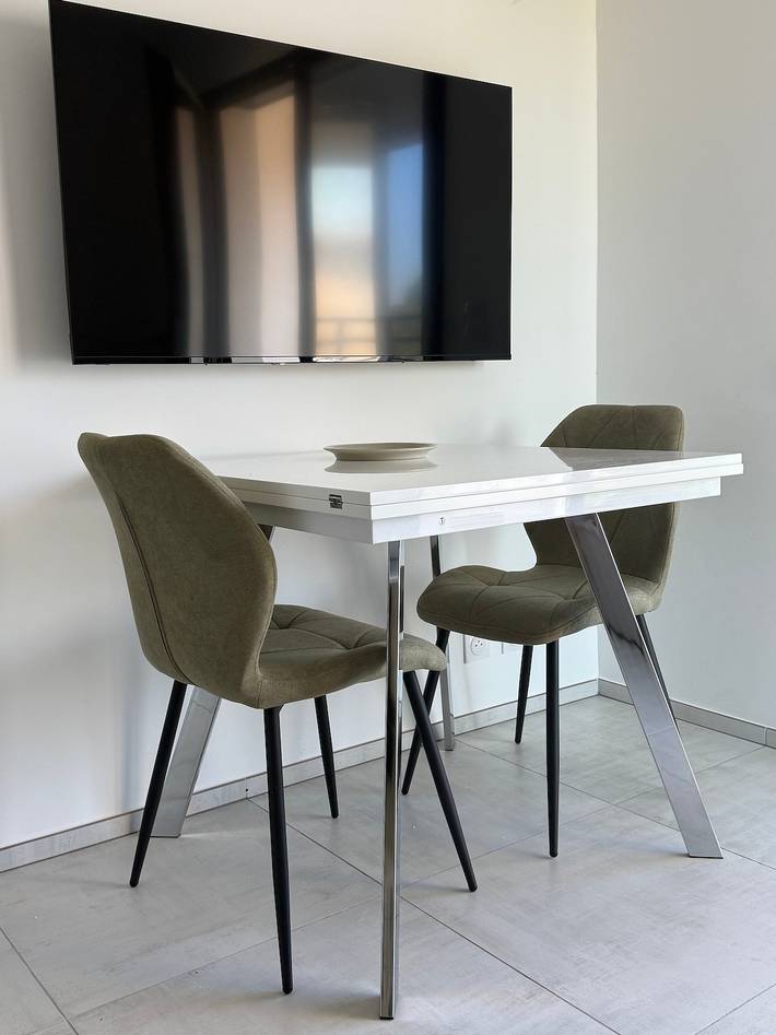 Apartamento entero, Apartamento cerca de la playa con vistas al mar, Wi-Fi y aire acondicionado in San-Nicolao, Región de Corte