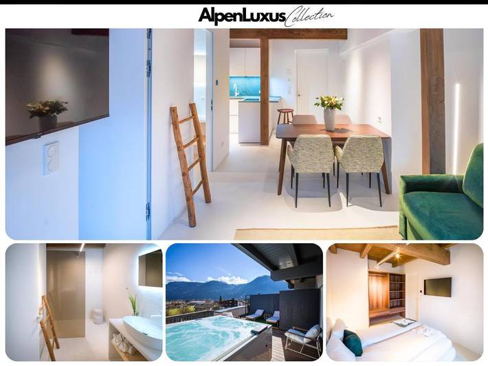 Appartement de vacances pour 4 personnes, avec piscine et jardin ainsi que jacuzzi et sauna, adapté aux familles