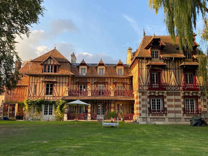 Appartement de vacances pour 2 personnes, avec Terrasse ainsi que Jardin et Vue