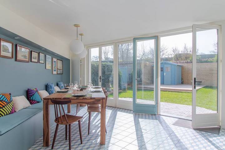 Location de vacances pour 7 personnes, avec jardin et terrasse, animaux acceptés à Saint-Aubin-sur-Mer (Seine-Maritime)