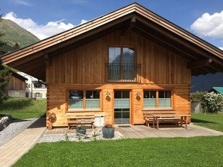 Ferienhütten Lechtal Chalet in Elbigenalp, Allgäuer Alpen (Österreich)