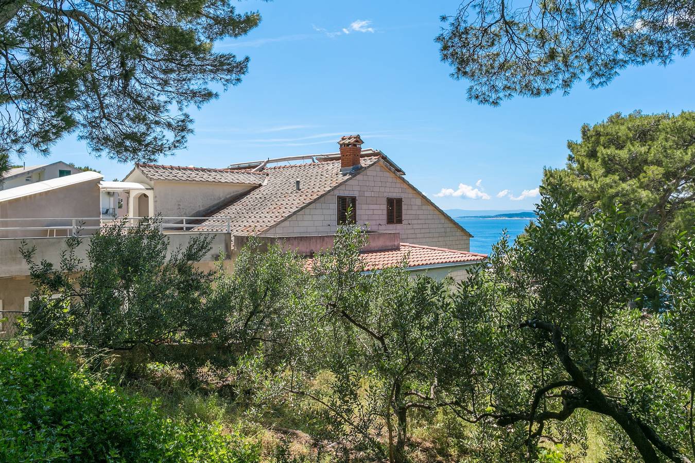 Ganze Wohnung, Apartments by the sea Brela, Makarska - 18356 in Brela, Makarska Riviera
