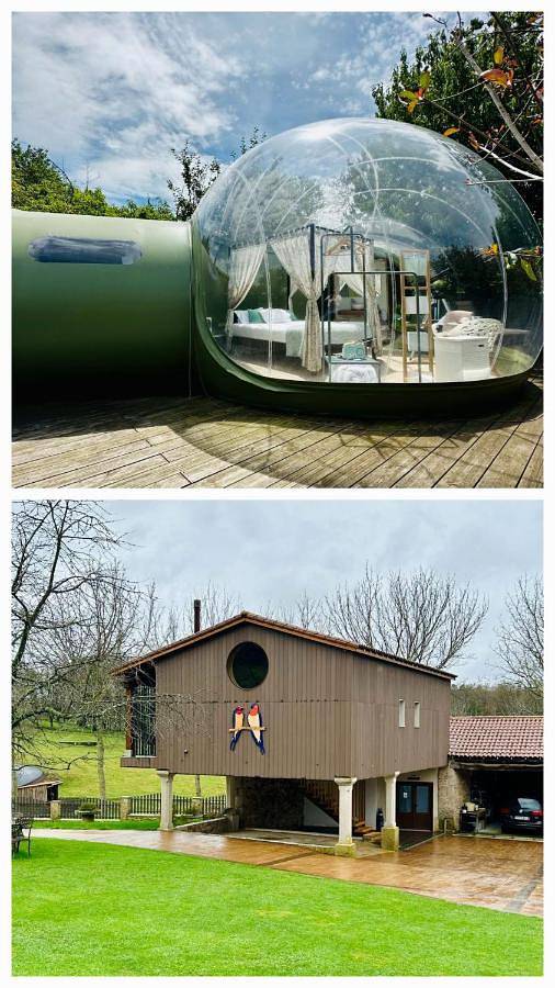 Casa rural para 2 personas, con Terraza y Jacuzzi además de Jardín y Vistas en Provincia de Pontevedra