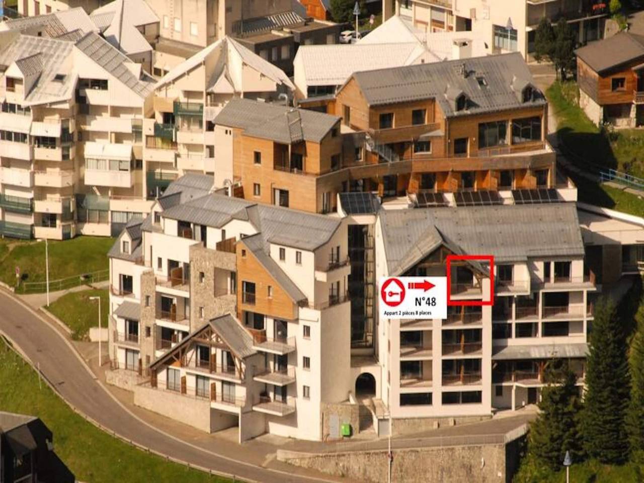 Entire apartment, 2 Rooms for 8 People in Gourette, Eaux-Bonnes