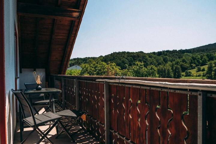 Ferienwohnung für 5 Personen, mit Balkon und Ausblick in Silz (Pfalz) - 3
