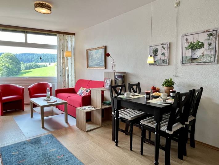 Ferienwohnung für 4 Personen, mit Sauna und Ausblick sowie Garten in Schluchsee - 3