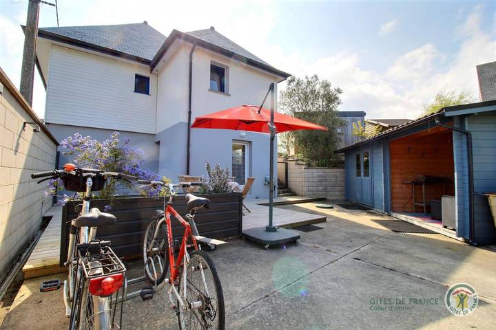 Gîte pour 2 personnes, avec Terrasse et Jardin à Saint-Cast-le-Guildo