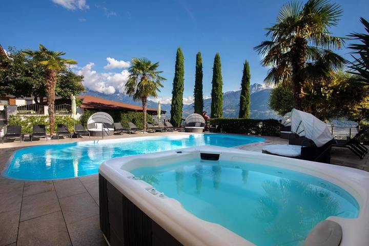Residence per 4 persone, con piscina e giardino nonché panorama e sauna - 1