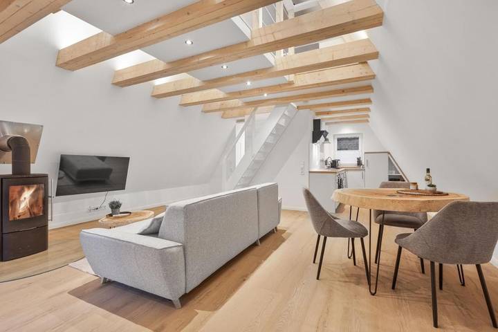 Ferienhaus für 4 Personen, mit Terrasse und Garten