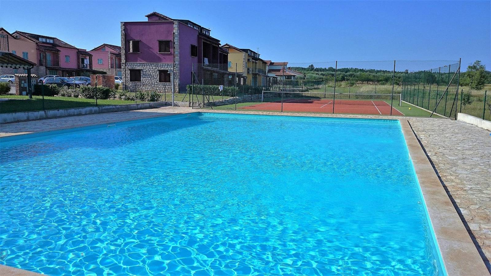 Ganze Wohnung, Apartment Anita mit Gemeinschaftspool in Gedići, Tar-Vabriga