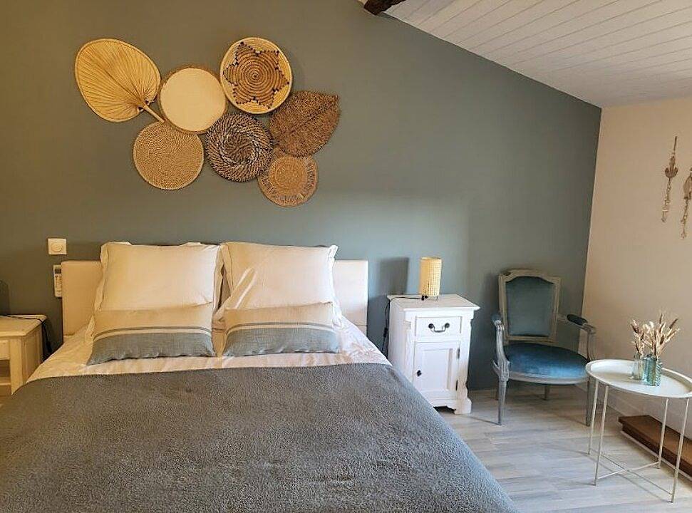 Chambres d'hôtes Le Colombier - Chambre Brise Marine in Arces, Région de Saintes