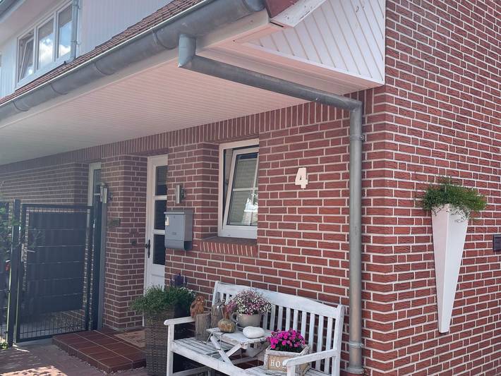 Ferienwohnung für 4 Personen, mit Balkon und Terrasse sowie Garten in Leer und Umgebung - 4