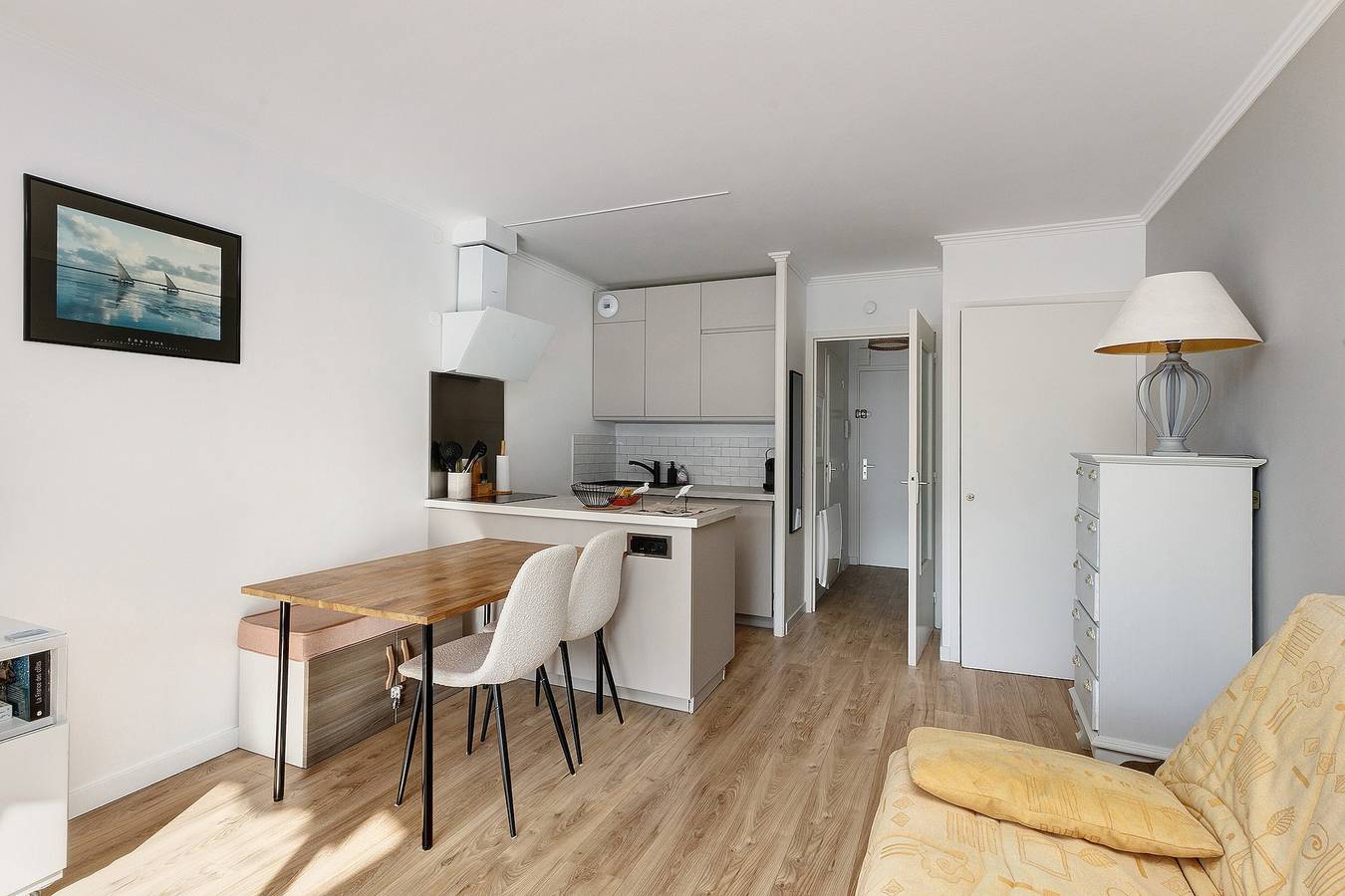 Estudio entero, Apartamento «Chez Suzi - La Baule Centro» con terraza privada y Wi-Fi in La Baule-Escoublac, Côte de Jade
