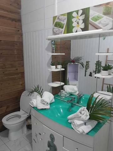 Gîte pour 2 personnes, avec terrasse à Anse-Bertrand