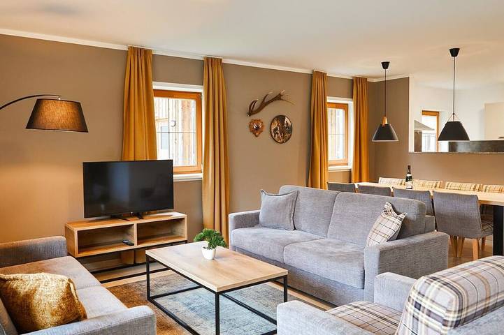 Chalet für 8 Personen, mit Garten und Sauna, mit Haustier