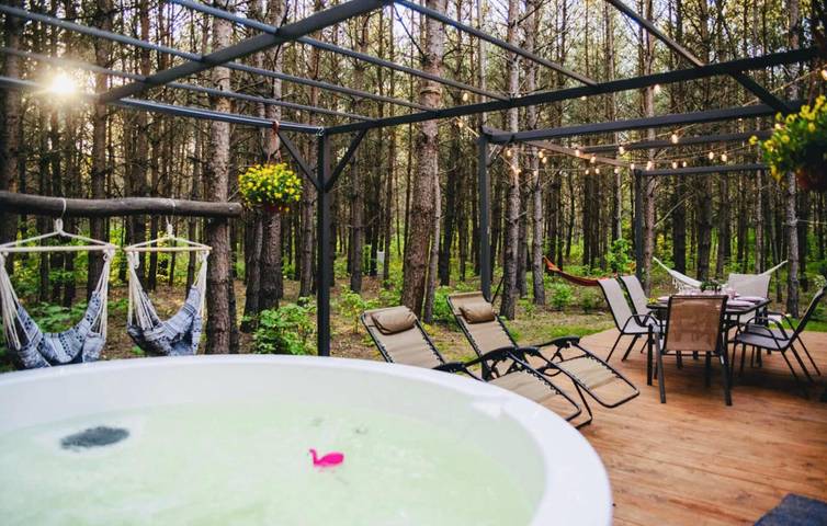 Ferienhaus für 4 Personen mit Terrasse in Masuren