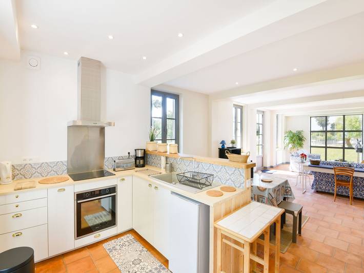 Villa pour 6 personnes, avec jardin et balcon, adapté aux familles en Gironde - 4