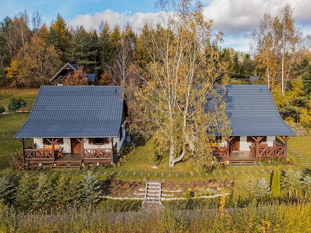 Pl 422.005 Panoramablick Kaschubische Schweiz (Lubin) in Stężyca, powiat kartuski