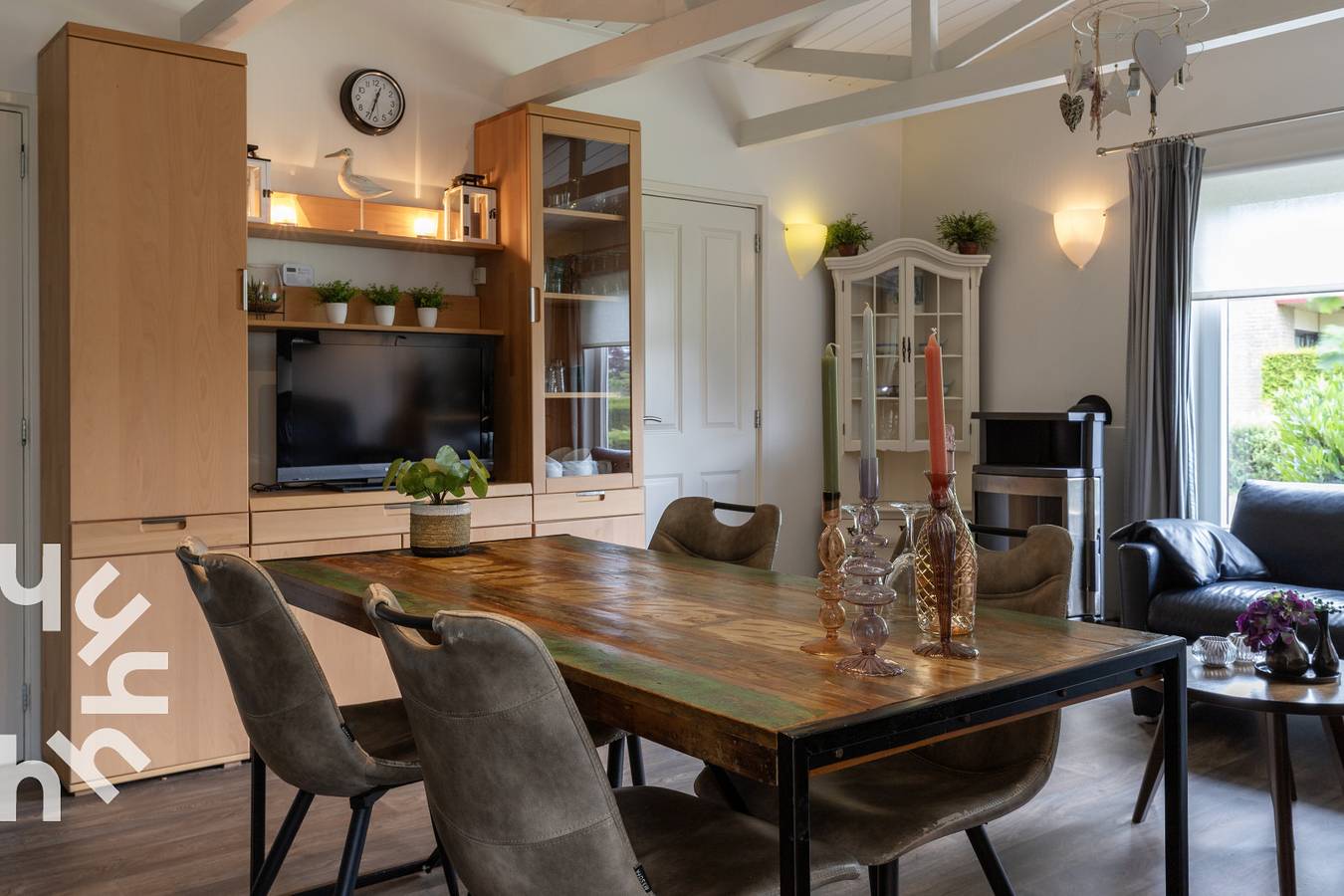 Leuke 6 persoons vakantiewoning 100 meter van strand in De Friese Meren, IJsselmeer