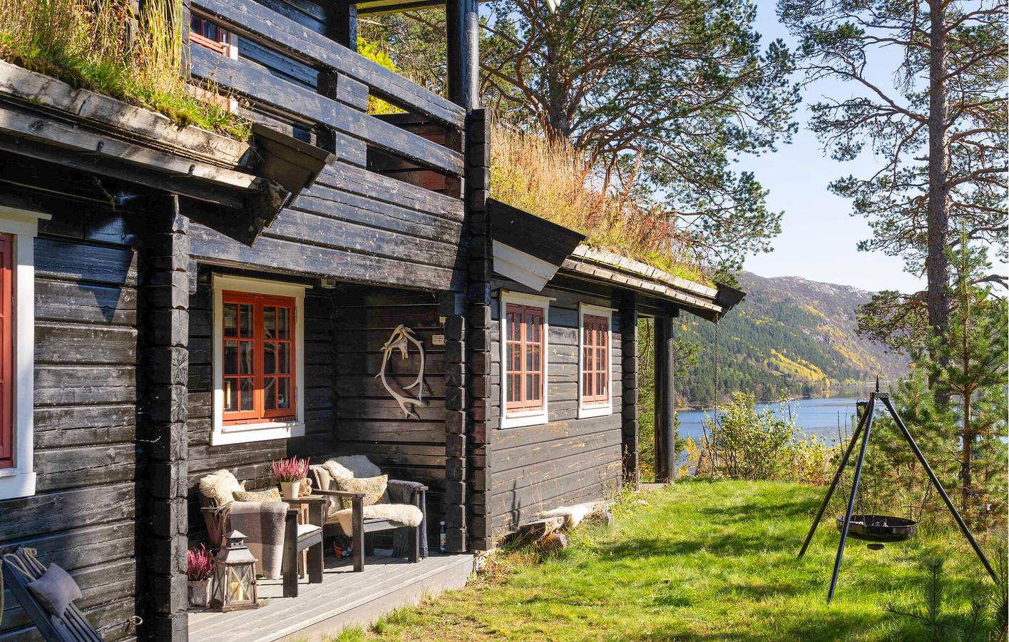 Casa vacanza per 12 persone con giardino in Sudndalen, Hol (Norvegia)