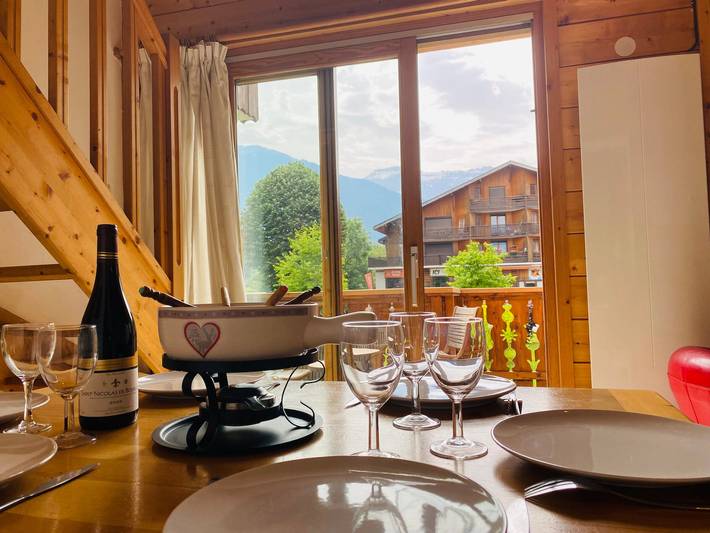 Appartement de vacances pour 6 personnes, avec balcon à Samoëns