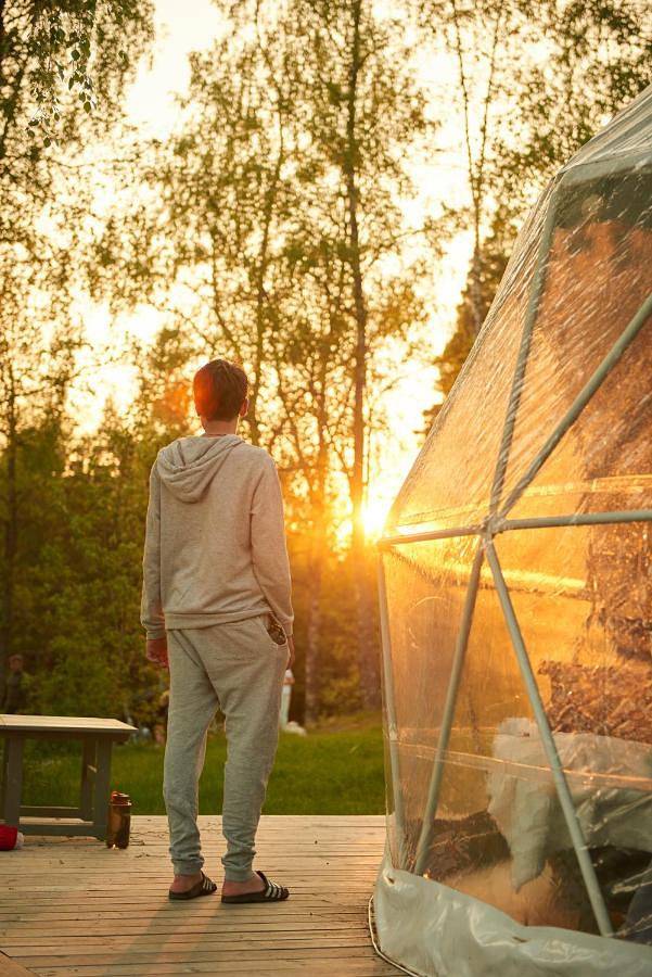Ferienhaus für 4 Personen, mit Whirlpool und Terrasse sowie Garten und Sauna in Mullsjö