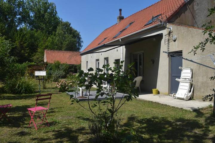 Gîte pour 6 personnes, avec vue et jardin dans Coudekerque-Village