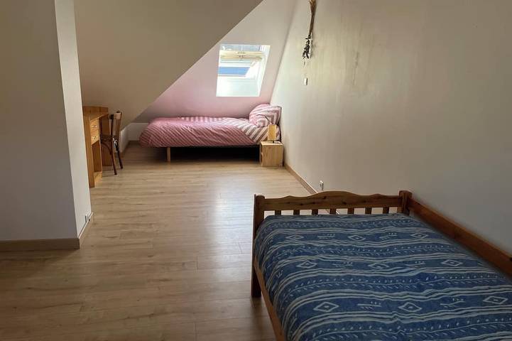 Appartement de vacances pour 3 personnes, avec Terrasse et Jardin
