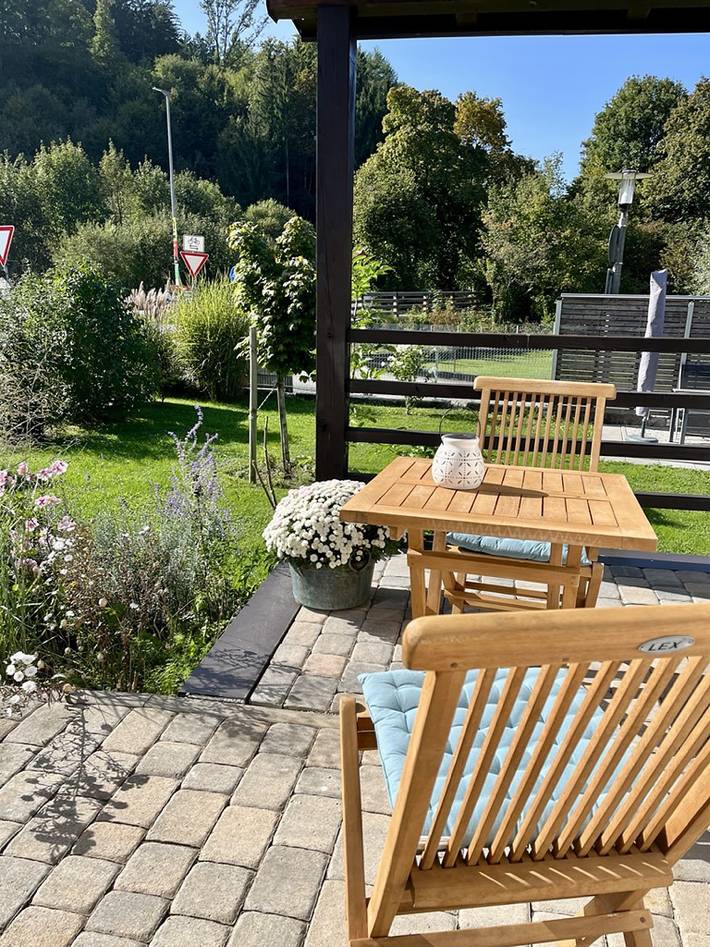 Ganze Ferienwohnung, Ferienwohnung am Bacherl - gemütliche Ferienwohnung 48qm, barrierefrei mit Terrasse in Surberg, Landkreis Traunstein