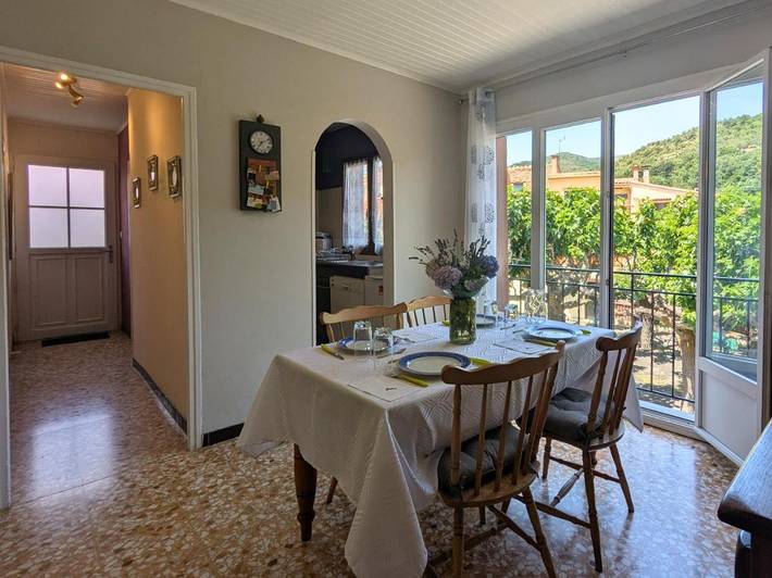 Gîte pour 2 personnes, avec Balcon ainsi que Terrasse et Vue à Molitg-les-Bains - 3