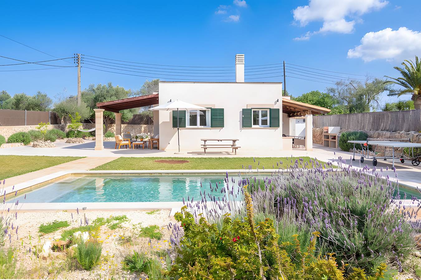 Villa 'Las Estrellas Cala Llombards' mit Meerblick, Wi-Fi und Klimaanlage in Cala Llombards, Santanyí