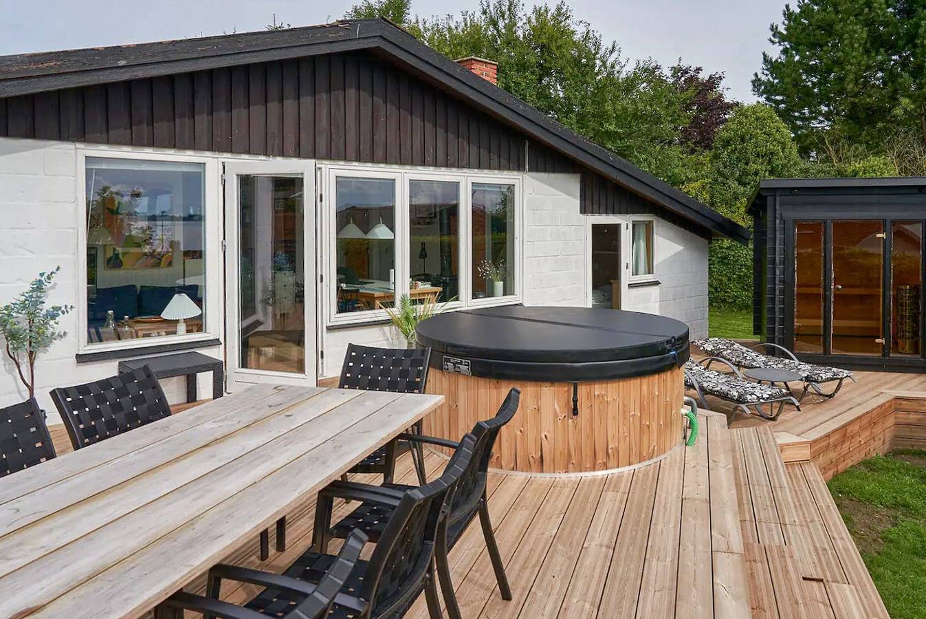 Schönes Ferienhaus mit Meerblick in Gråsten in Flensburger Förde (Dänemark)