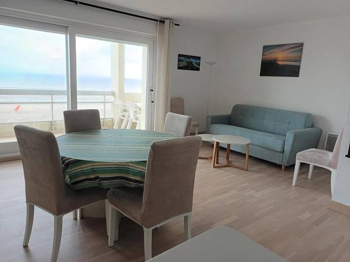 Appartement de vacances pour 6 personnes, avec Balcon et Terrasse ainsi que Jardin et Vue dans Hardelot Plage