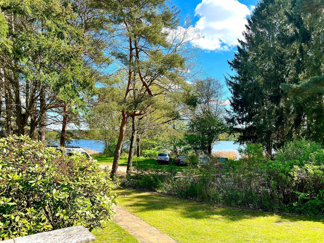 Finnhütte Seeblick in Lenzen, Prignitz