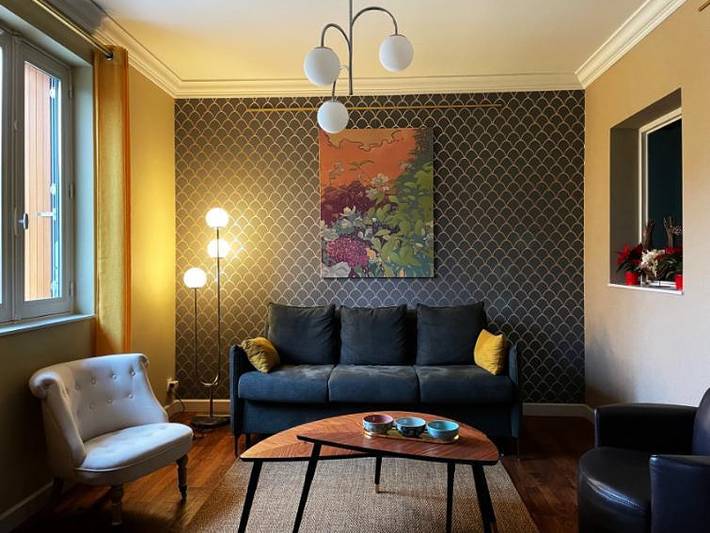 Gîte pour 4 personnes, avec terrasse et jardin