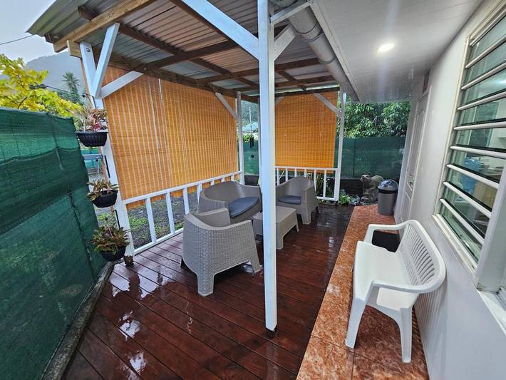 Maison de vacances pour 9 personnes, avec jardin ainsi que piscine et vue