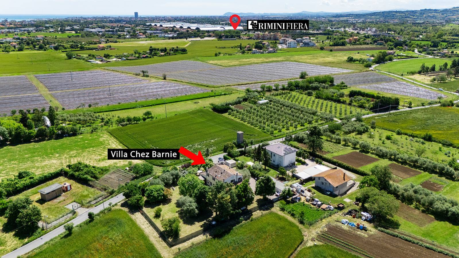 Ganze Wohnung, Villa Chez Barnie Orange - Rimini Fiera in Rimini, Rimini Provinz