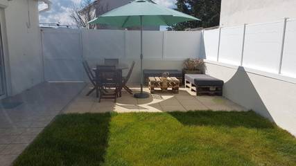 Gîte pour 4 personnes, avec vue et jardin dans Sion-sur-l'Océan