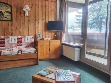 Gîte pour 4 personnes, avec terrasse, animaux acceptés dans Office De Tourisme Les Menuires