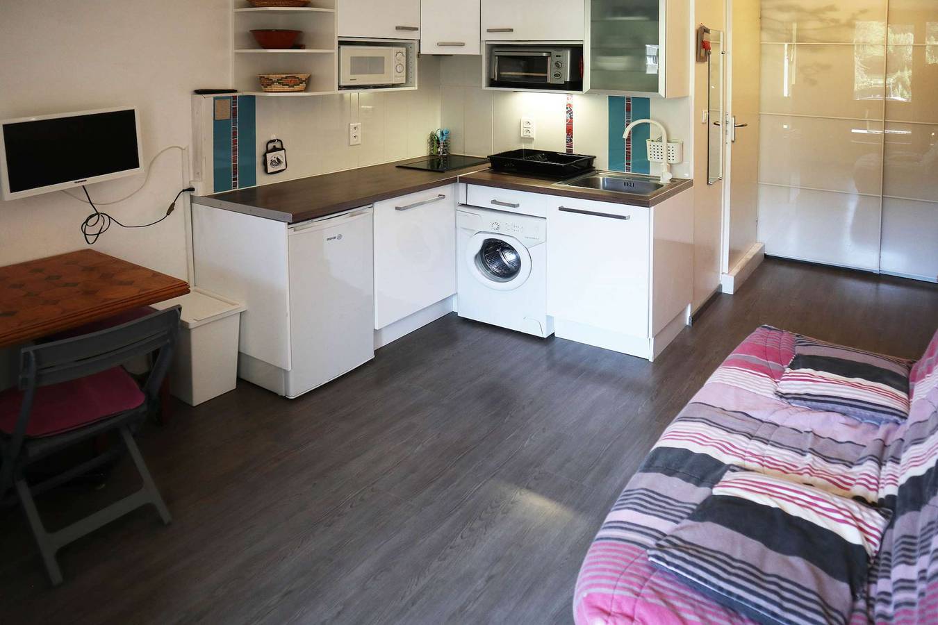 Ganze Ferienwohnung, Ferienwohnung für 2 Personen mit Balkon in Les Orres, Nationalpark Écrins