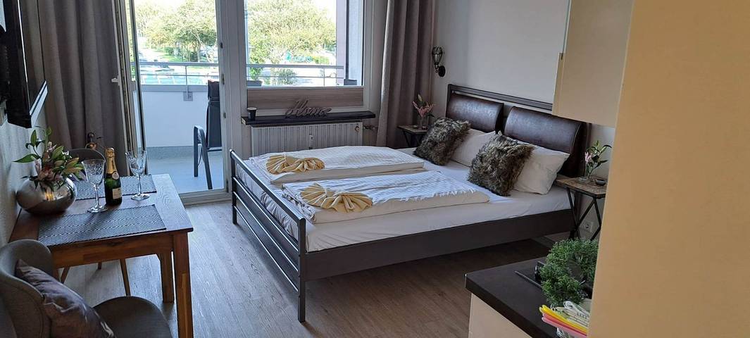 Ferienwohnung für 2 Personen, mit Balkon - 1