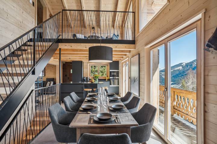 Gîte pour 8 personnes, avec jardin à Champéry - 3