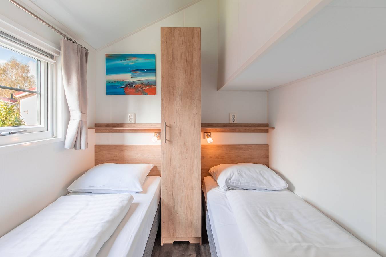 Vakantiepark Leukermeer — Lodge | 4 bis 6 personen | Haustierfreundlich in Bergen (Limburg), Nationalpark De Maasduinen