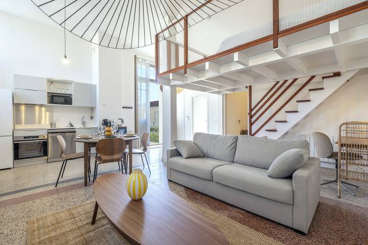 Appartement de vacances pour 4 personnes, avec Jardin