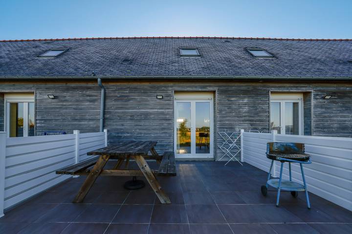 Location de vacances pour 3 personnes, avec jardin à Cast