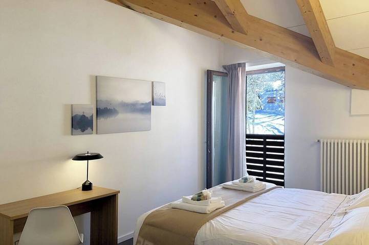 Ferienwohnung für 6 Personen, mit Garten und Balkon